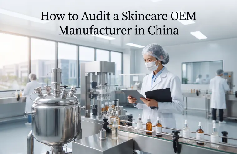 How to Audit a Skincare OEM Manufacturer in China