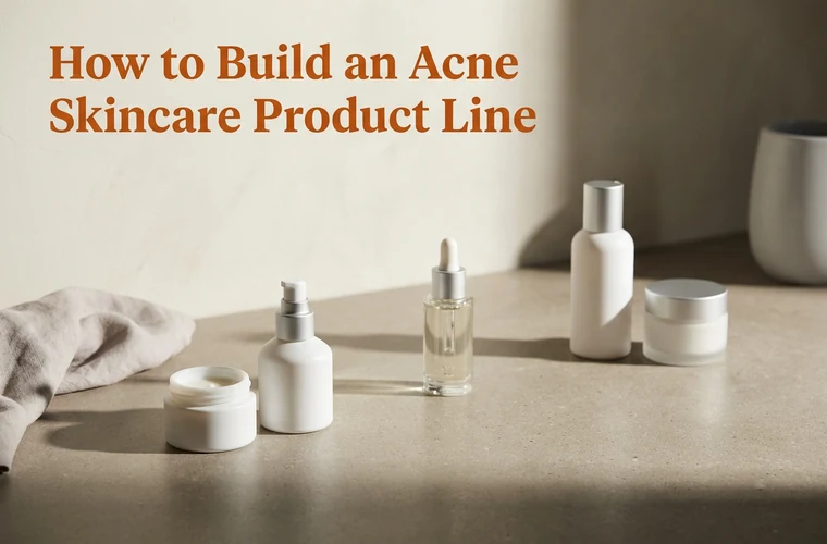 How to Build an Acne Skincare Product Line
