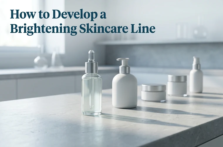 How to Develop a Brightening Skincare Line