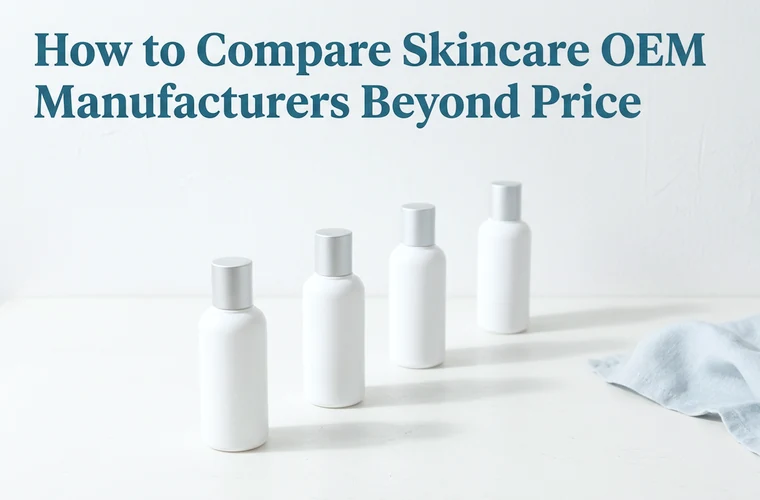 How to Compare Skincare OEM Manufacturers Beyond Price