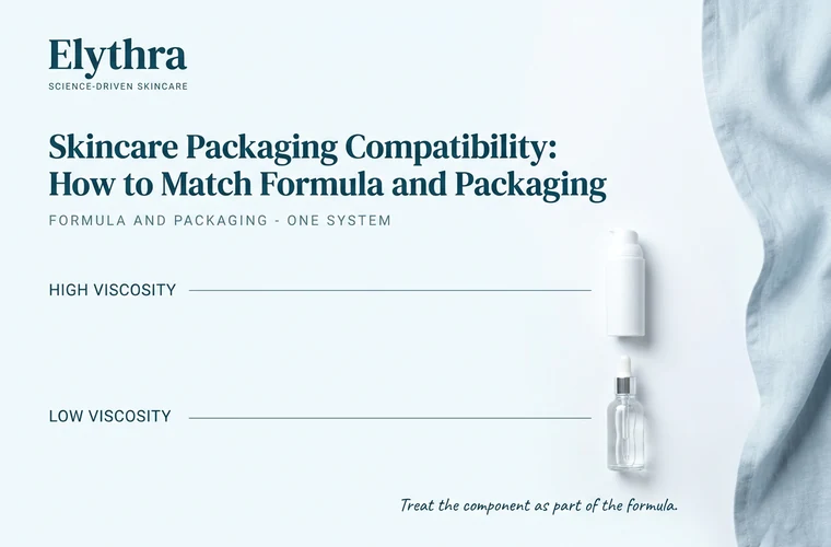 Skincare Packaging Compatibility: How to Match Formula and Packaging
