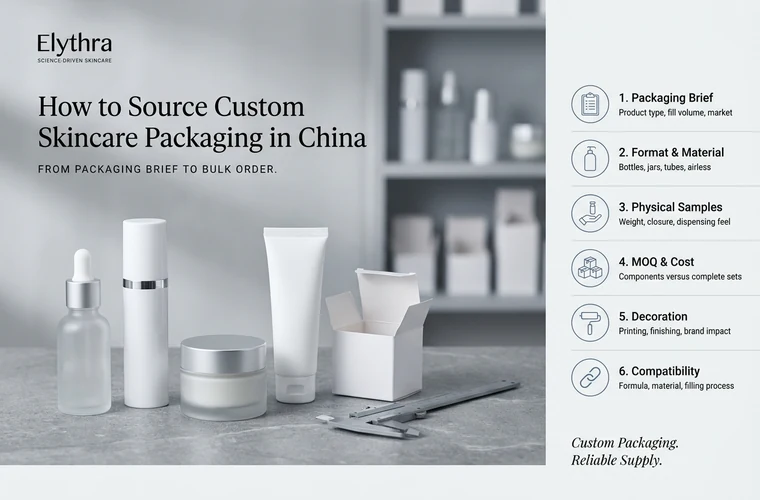 How to Source Custom Skincare Packaging in China